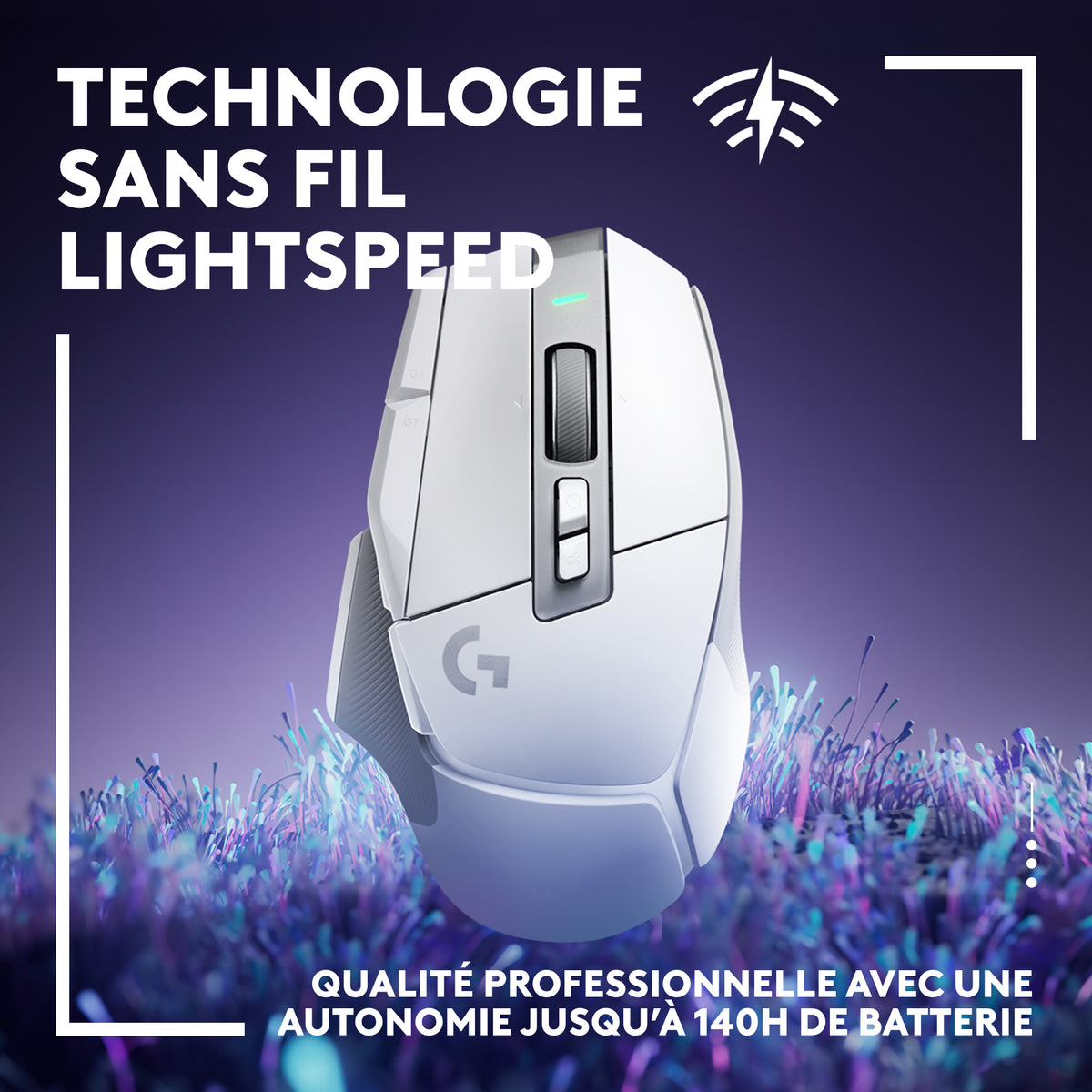 Logitech G502 X Lightspeed Wireless Gaming Mouse White
