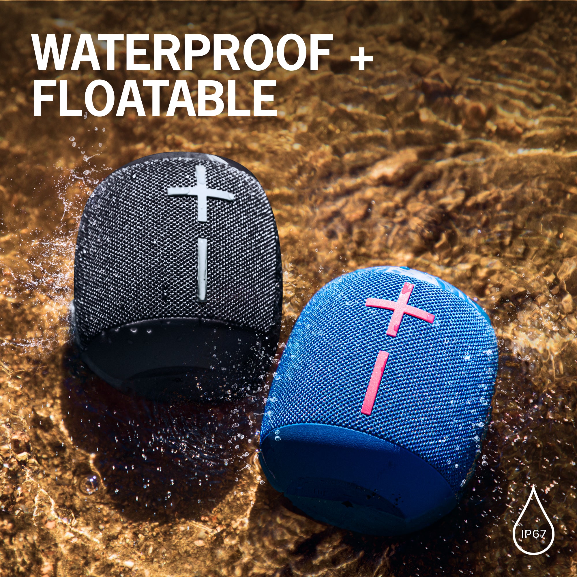 Ultimate Ears Wonderboom 3 Wireless Bluetooth Speaker Performance Blue