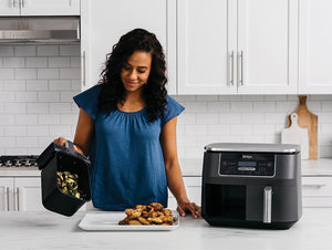 Ninja Foodi 6 in 1 2 Basket Air Fryer Black
