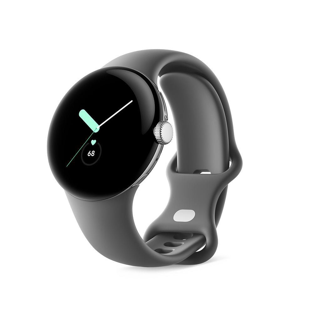 Google Pixel Watch QF4C Smartwatch Polished Silver