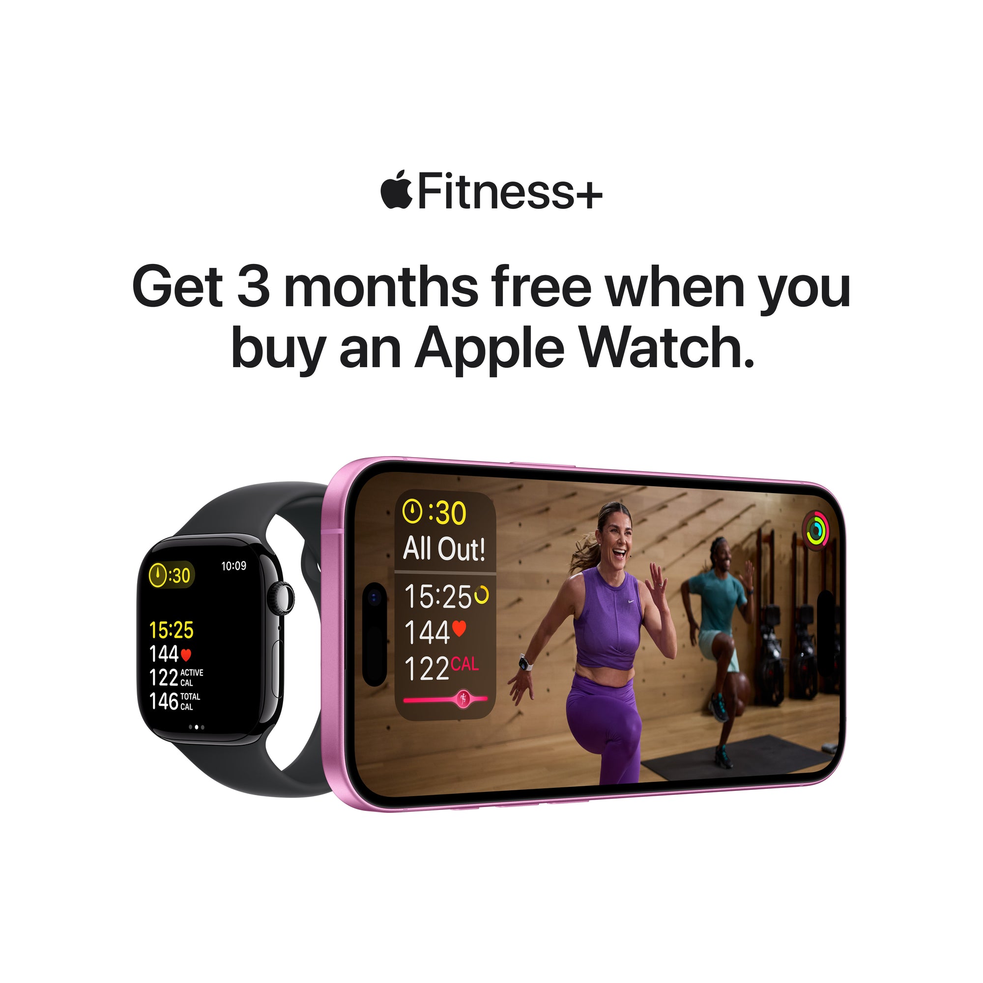 Apple Watch Series 10 MWWP3AM/A 46MM Jet Black S/M