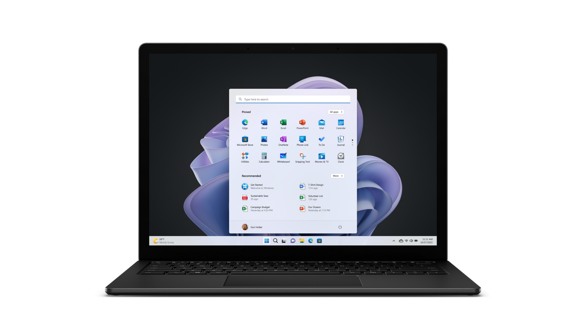 Microsoft Surface 5 13.5&quot;  Laptop Matte Black