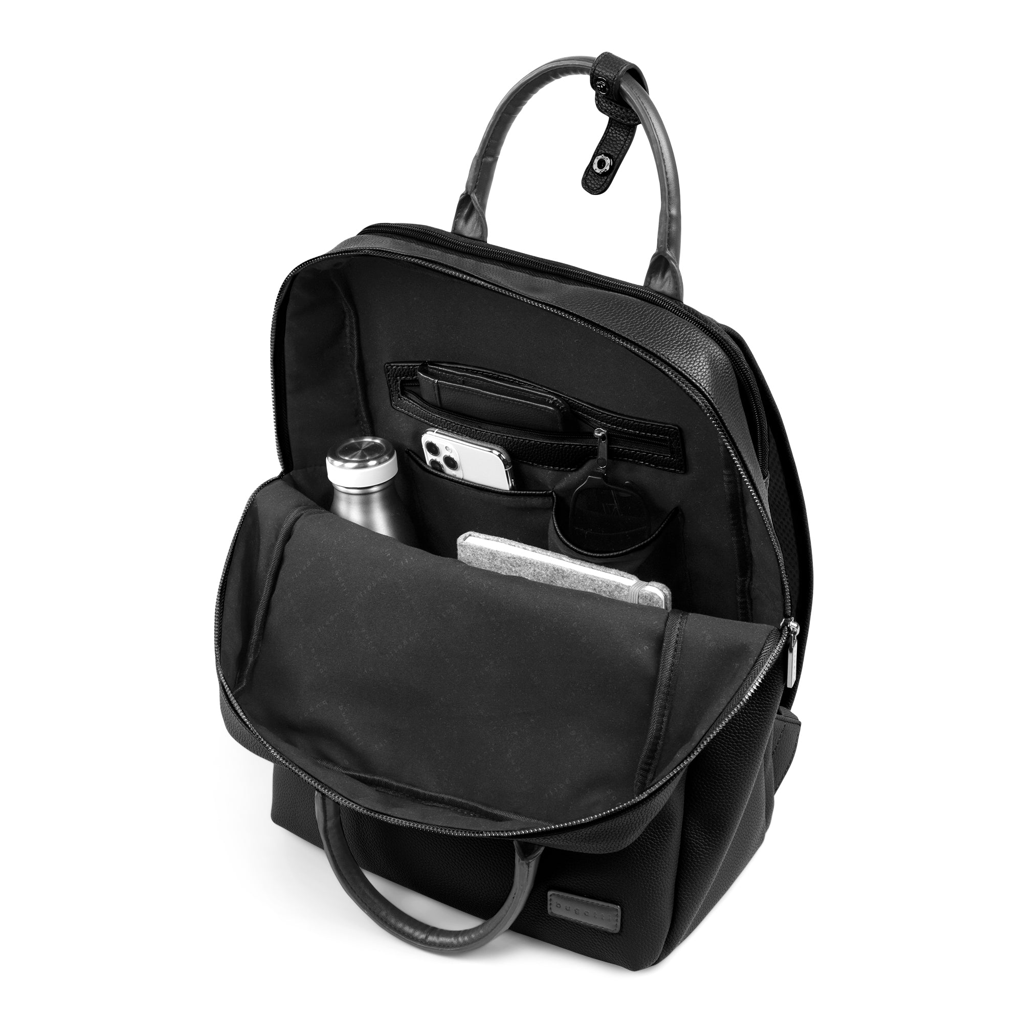 Bugatti Contrast Collection 15.6" Backpack Black