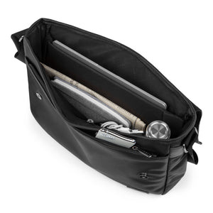 Bugatti Contrast Collection 15" Messenger Bag Black