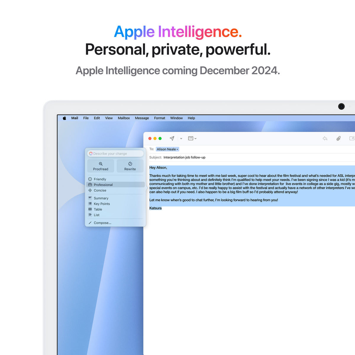 Apple iMac MWUF3LL/A 24" Blue