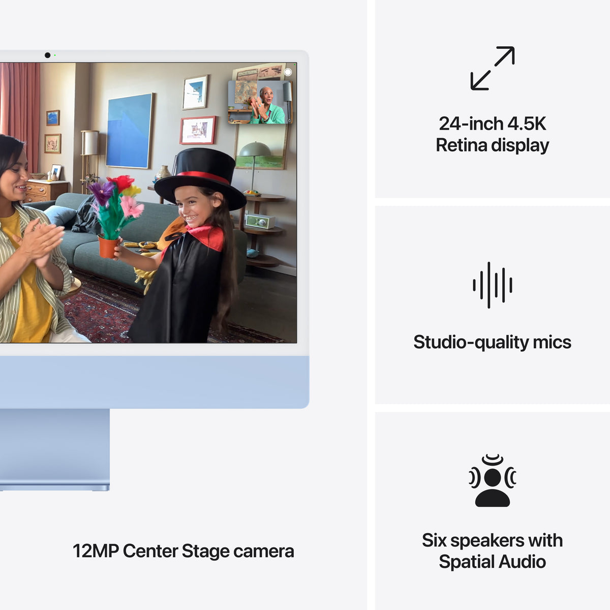 Apple iMac MWUF3LL/A 24" Blue