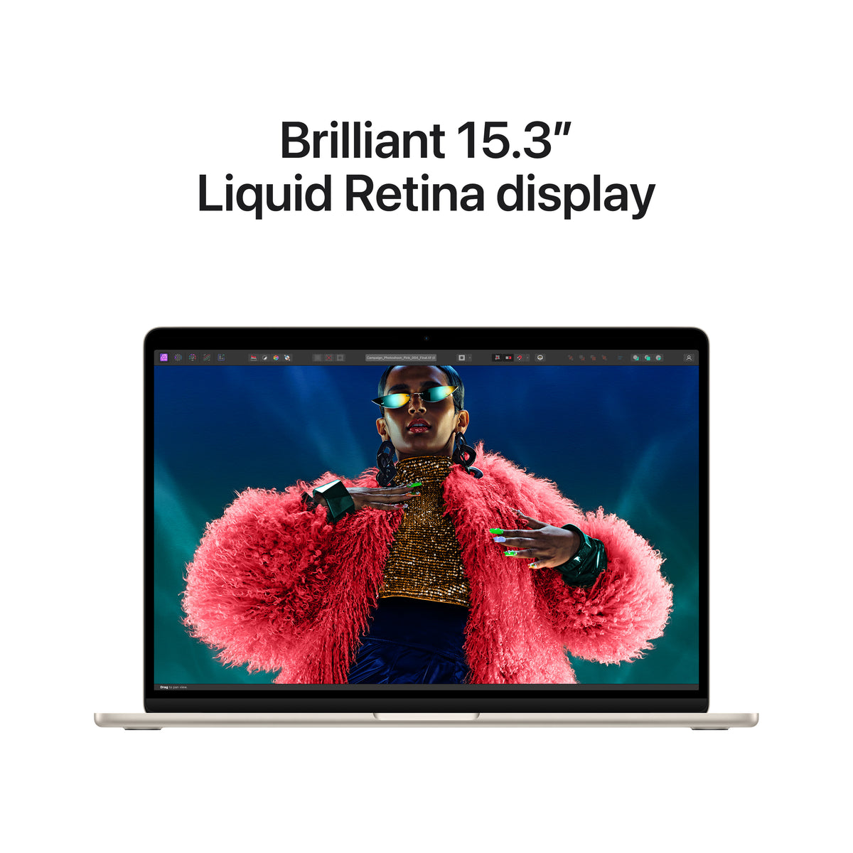 Apple MacBook Air MC9F4C/A 15.3" Starlight French/English