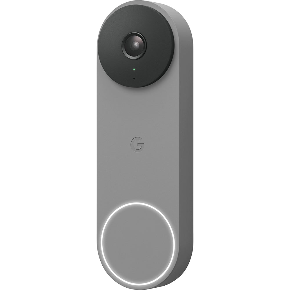 Google Nest GA03696-CA 2nd Gen Wired Smart Doorbell Charcoal