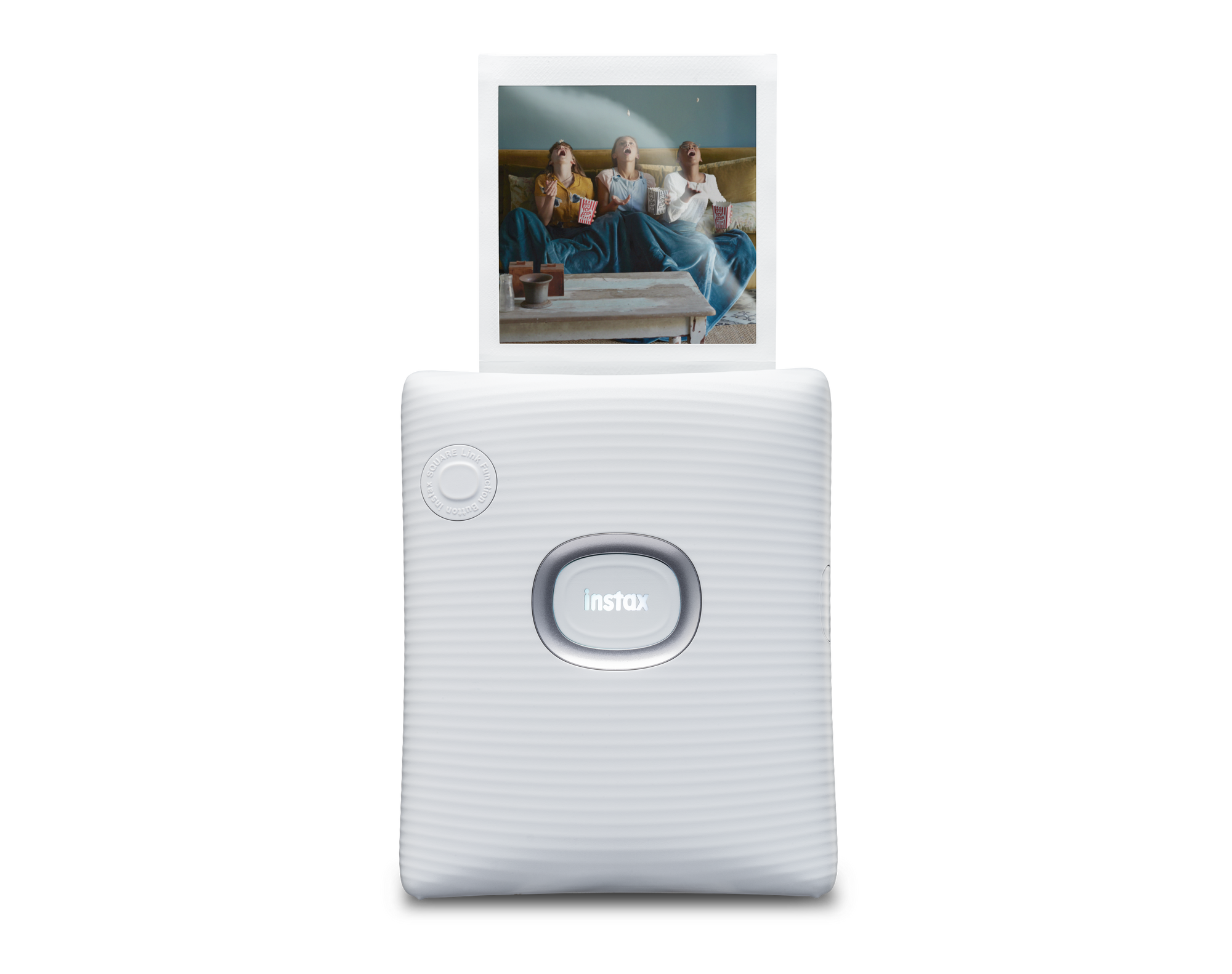 Fujifilm Instax Square Link Smartphone Printer Ash White