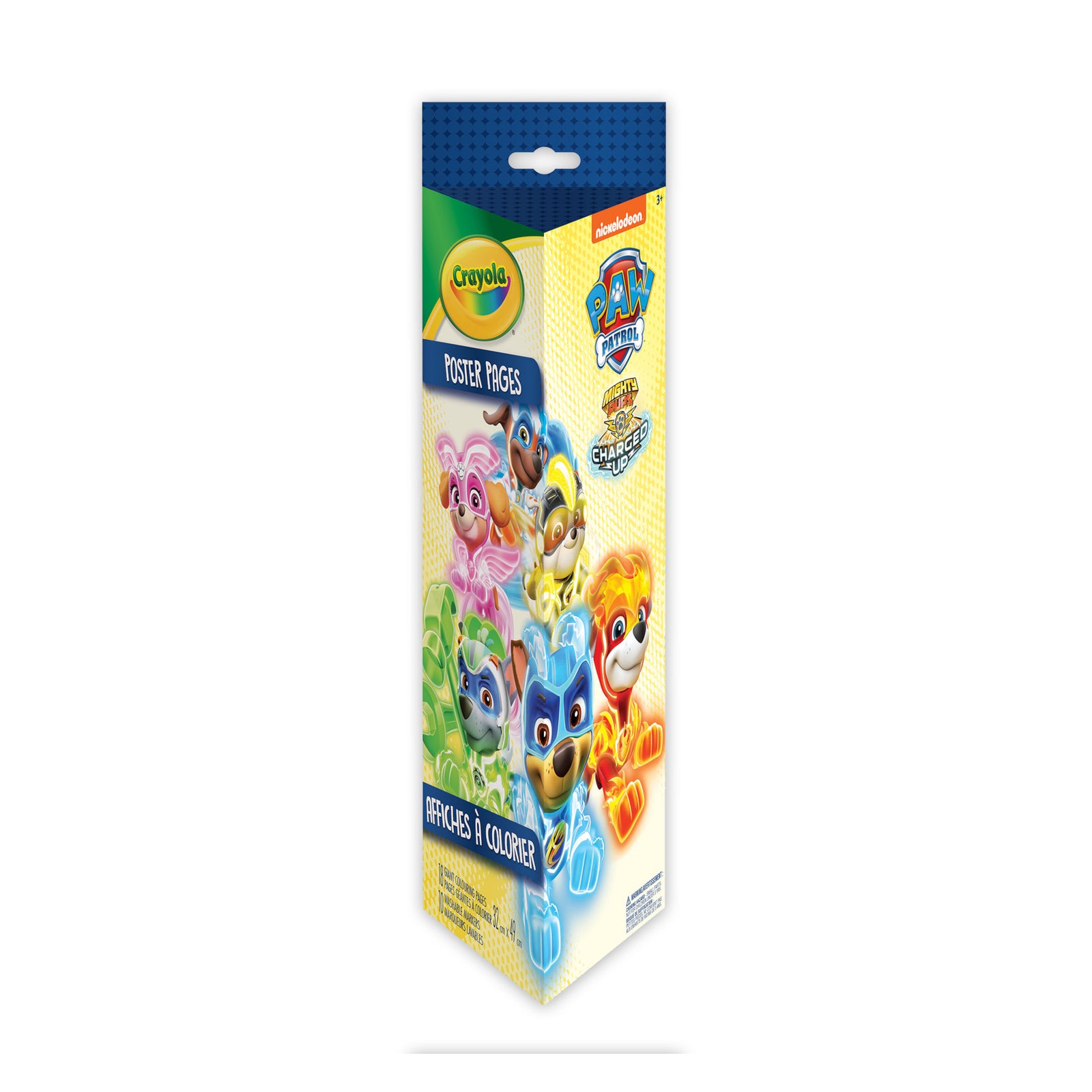 Crayola Poster Pages & Markers Set Paw Patrol