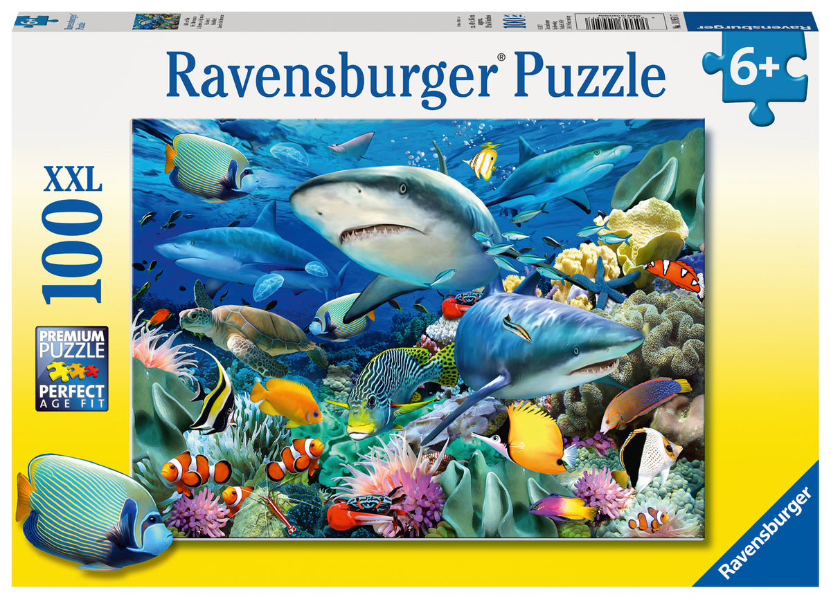 Ravensburger Shark Reef 100 Piece Puzzle