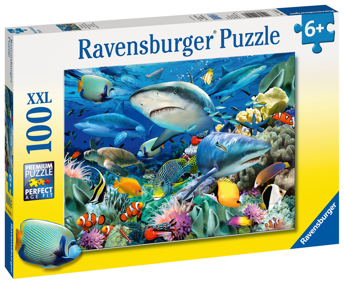 Ravensburger Shark Reef 100 Piece Puzzle