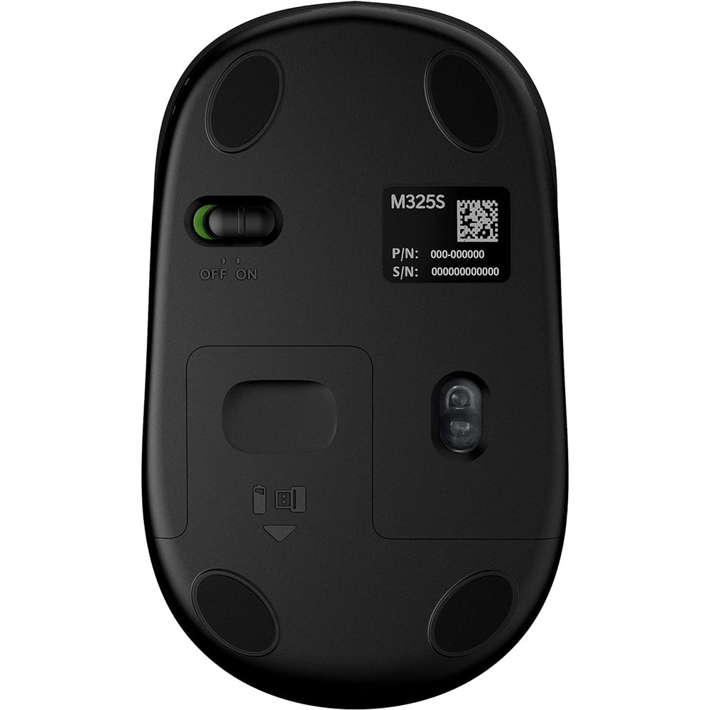 Logitech M325S Wireless Mouse Black