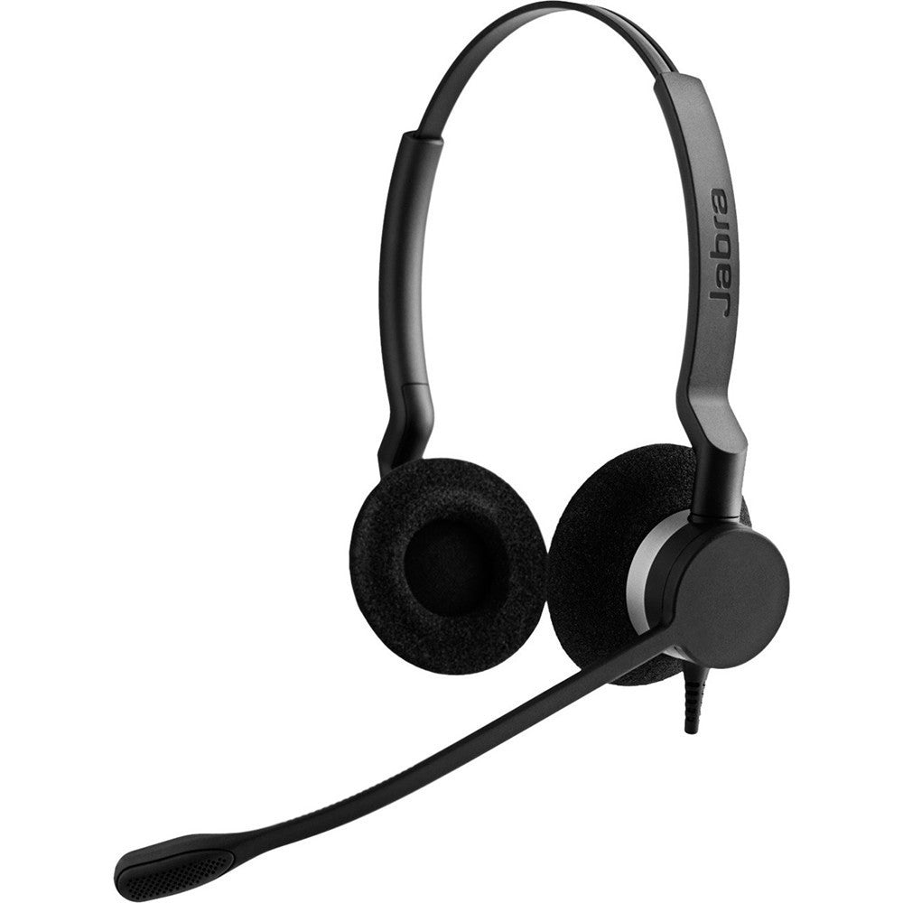 Jabra Biz 2300 QD Duo On-Ear Wired Headset