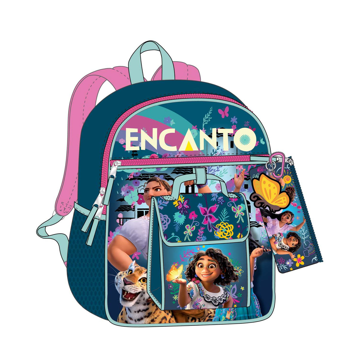 Bioworld Disney Encanto 5 Piece Backpack Set