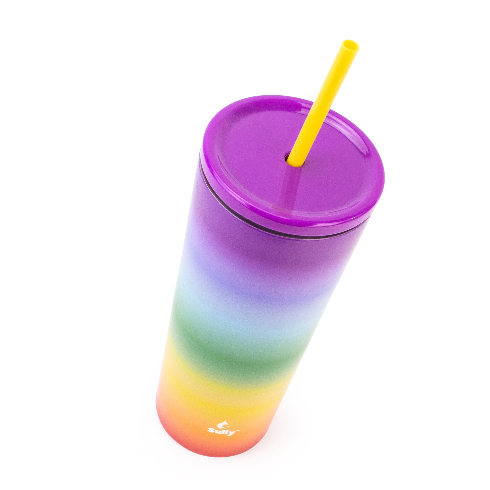 Sully Double Tumbler with Straw Pride 665mL