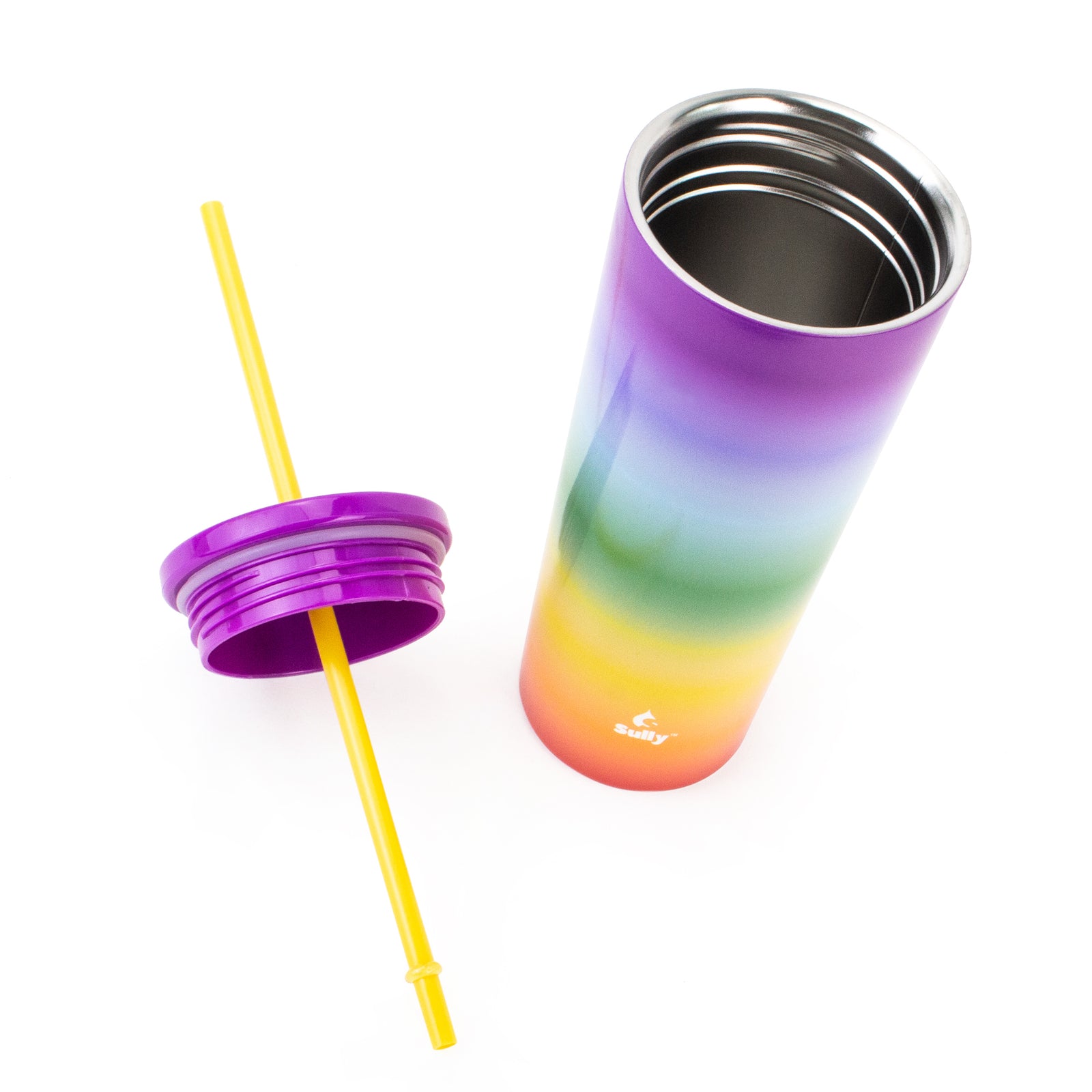 Sully Double Tumbler with Straw Pride 665mL