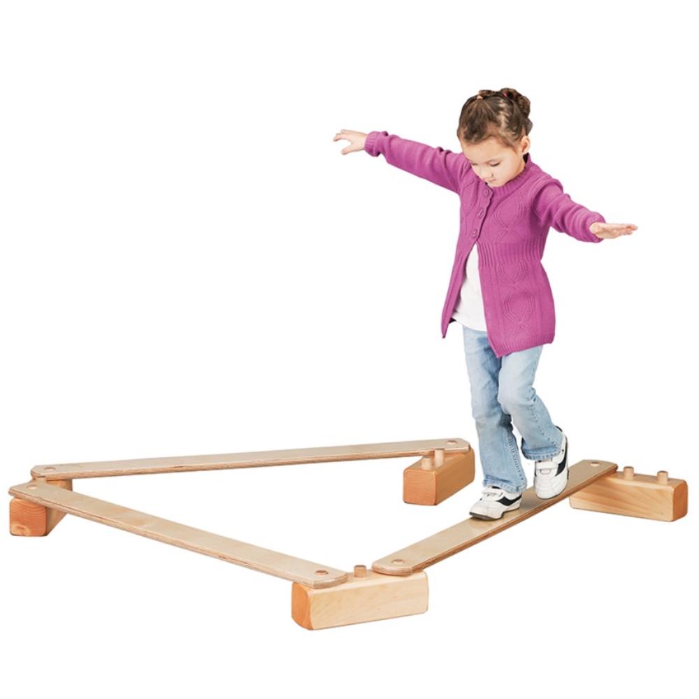 Stock Wooden Toys Balance Board Set