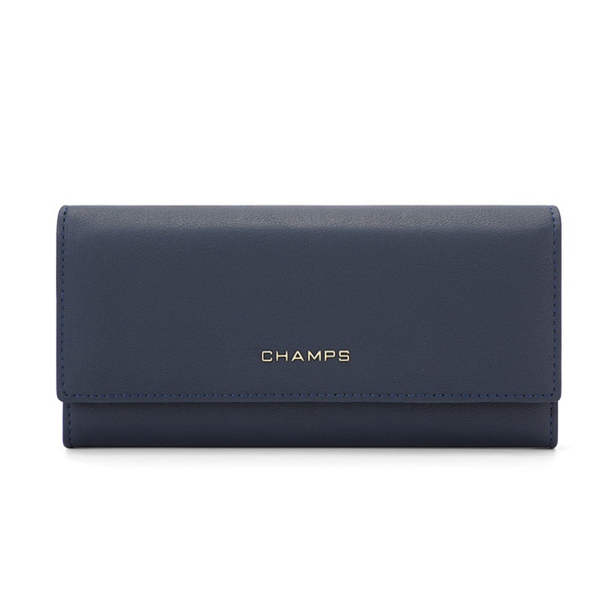 Champs RFID Trifold Expandable Wallet Navy