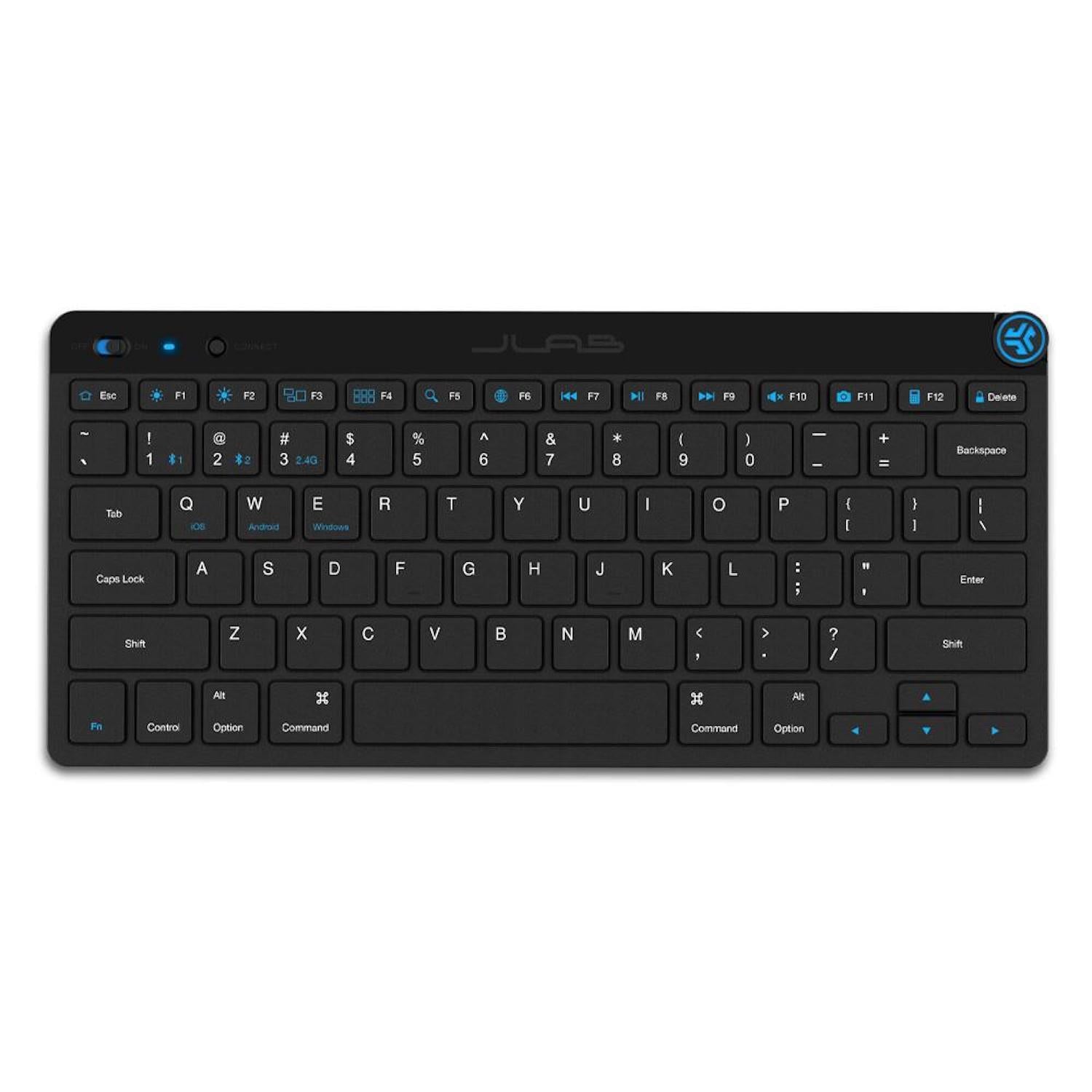 JLab Audio Go Wireless Keyboard Black