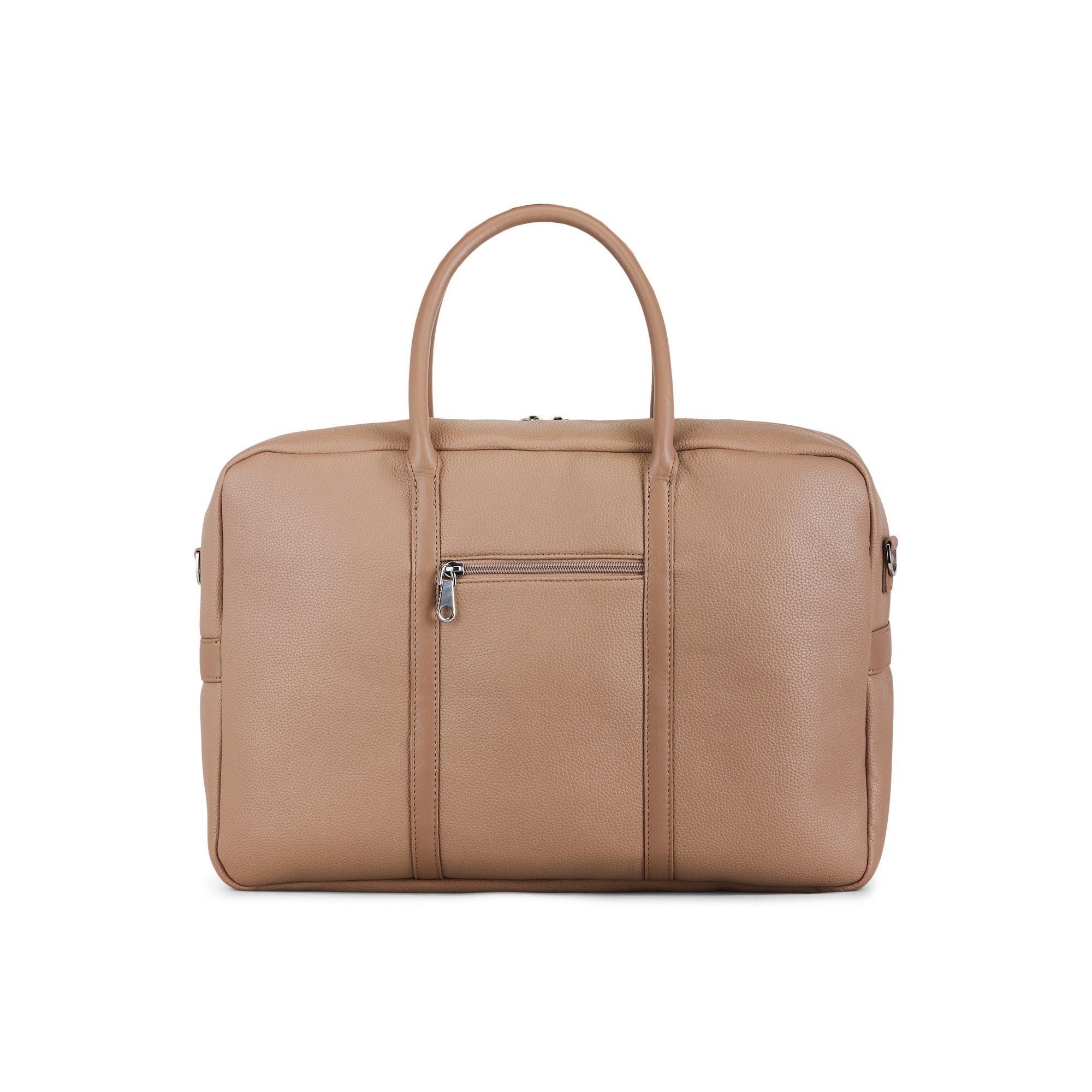 Bugatti PURE Vegan Leather Briefcase for 15.6" Laptop Taupe