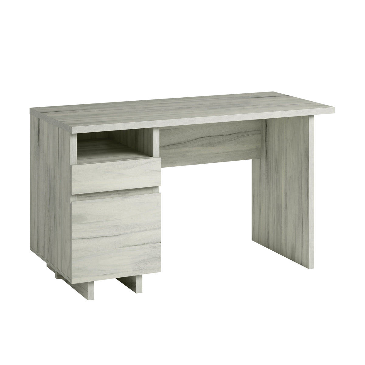 Sauder 52"W Porto Palma Desk Haze Acacia