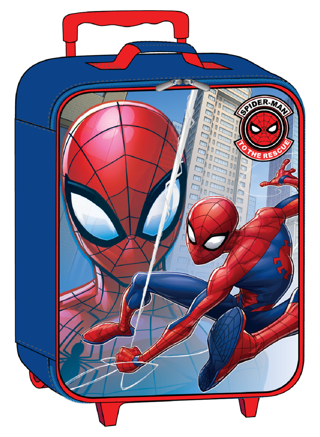 Bioworld 14" Softside Carry-on Pilot Case Spiderman