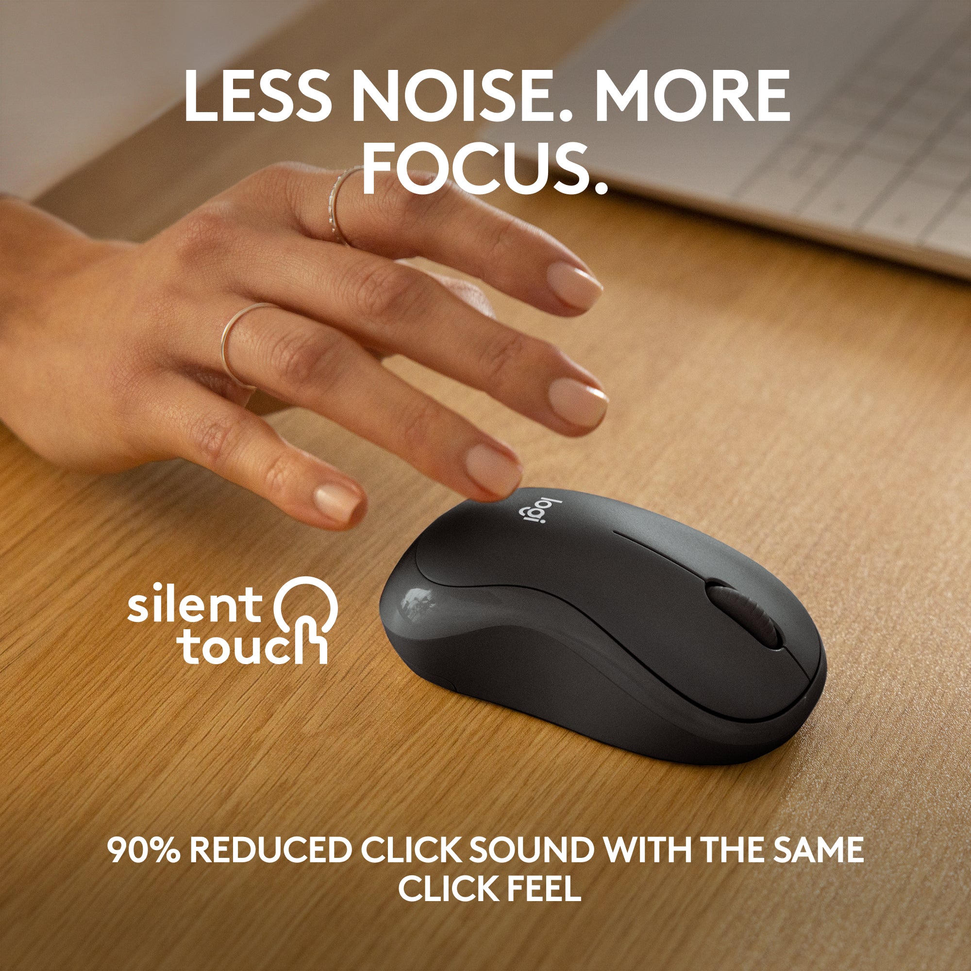 Logitech M240 Silent Wireless Mouse Graphite