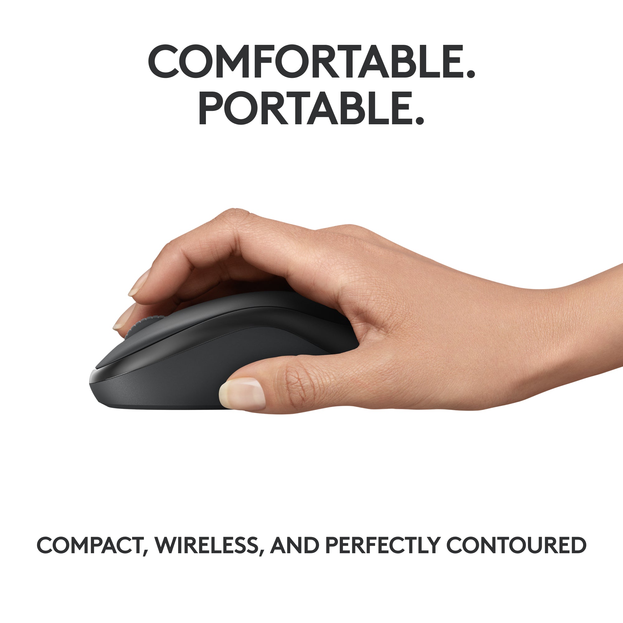 Logitech M240 Silent Wireless Mouse Graphite