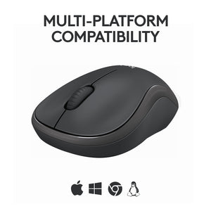 Logitech M240 Silent Wireless Mouse Graphite