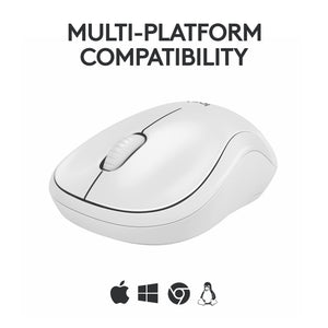 Logitech M240 Silent Wireless Mouse Off-White