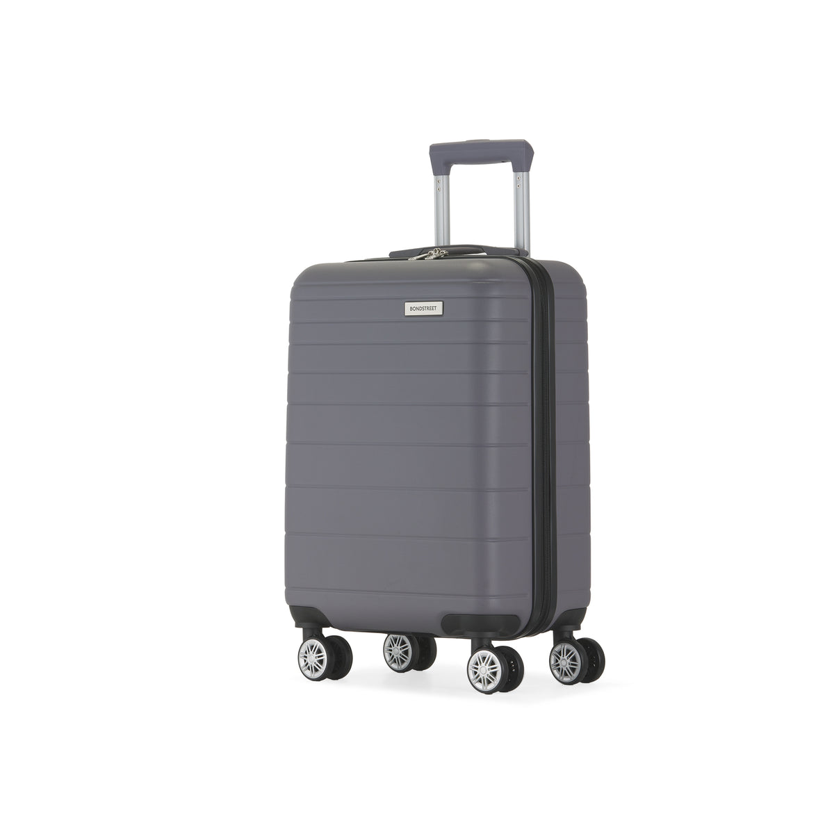 Bondstreet Panoramic 21.5" Hardside Carry on Luggage Charcoal