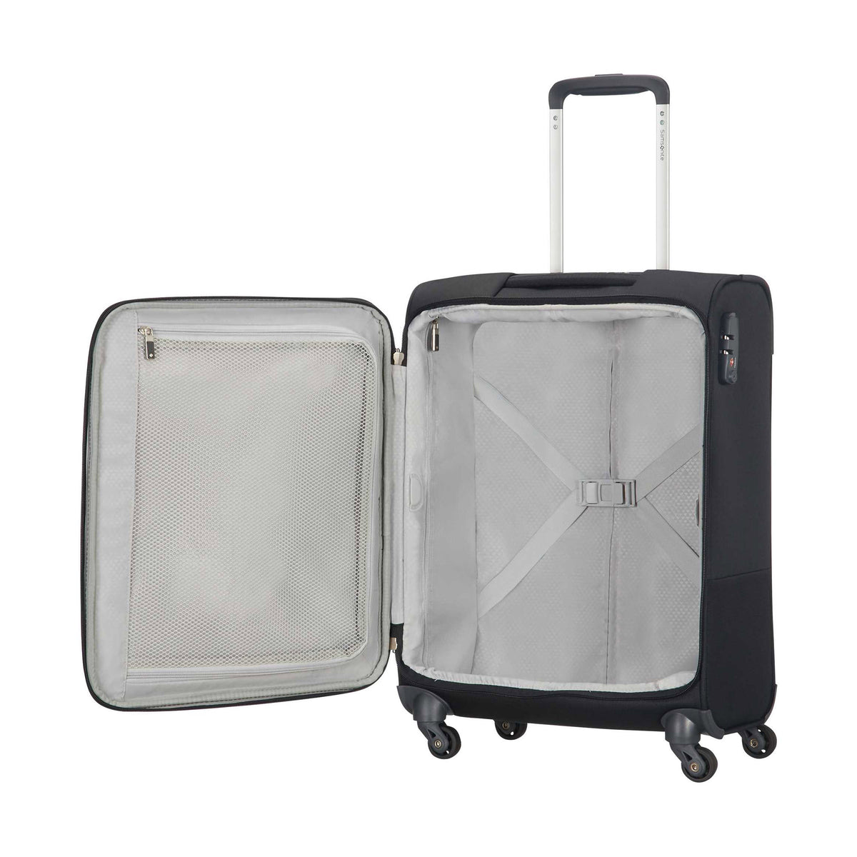 Samsonite Base Boost Carry On Spinner Luggage Black
