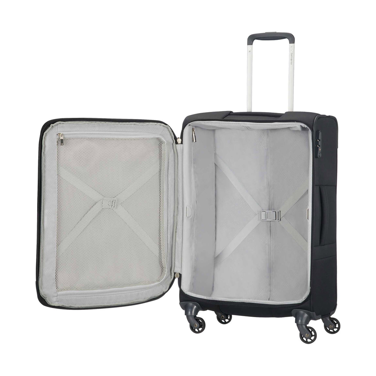 Samsonite Base Boost 79202-1041 Large Spinner Luggage Black