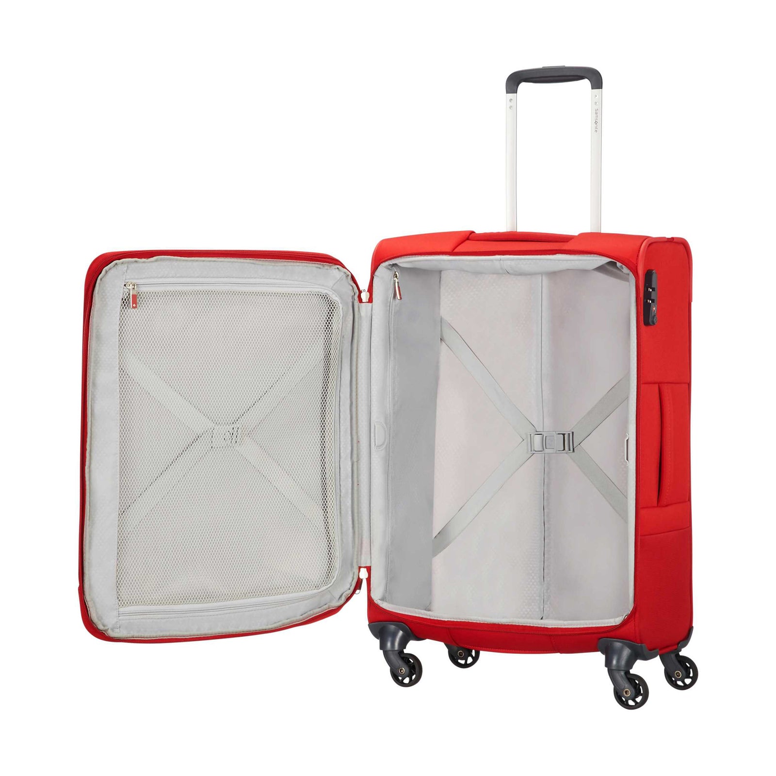 Samsonite Base Boost 79202-1726 Large Spinner Luggage Red