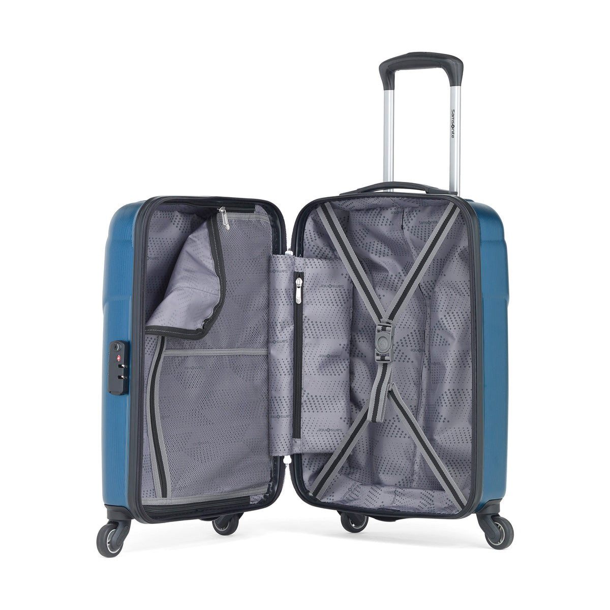 Samsonite Winfield NXT 21" Carry-On Hardside Spinner Luggage Blue