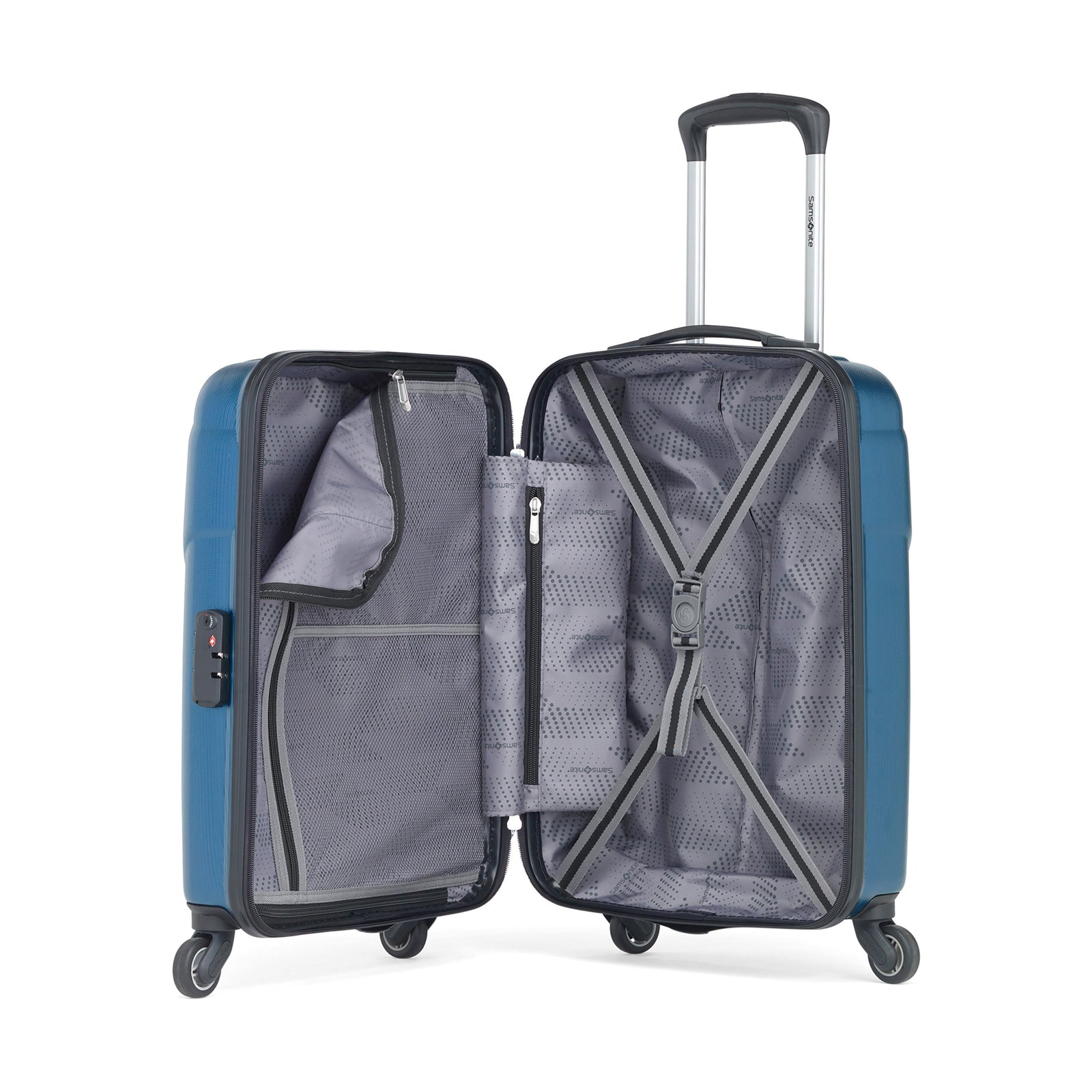 Samsonite Winfield NXT 21" Carry-On Hardside Spinner Luggage Blue