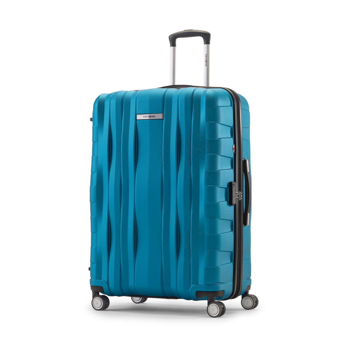 Samsonite Prestige NXT 30.5" Hardside Spinner Checked Luggage Turquoise