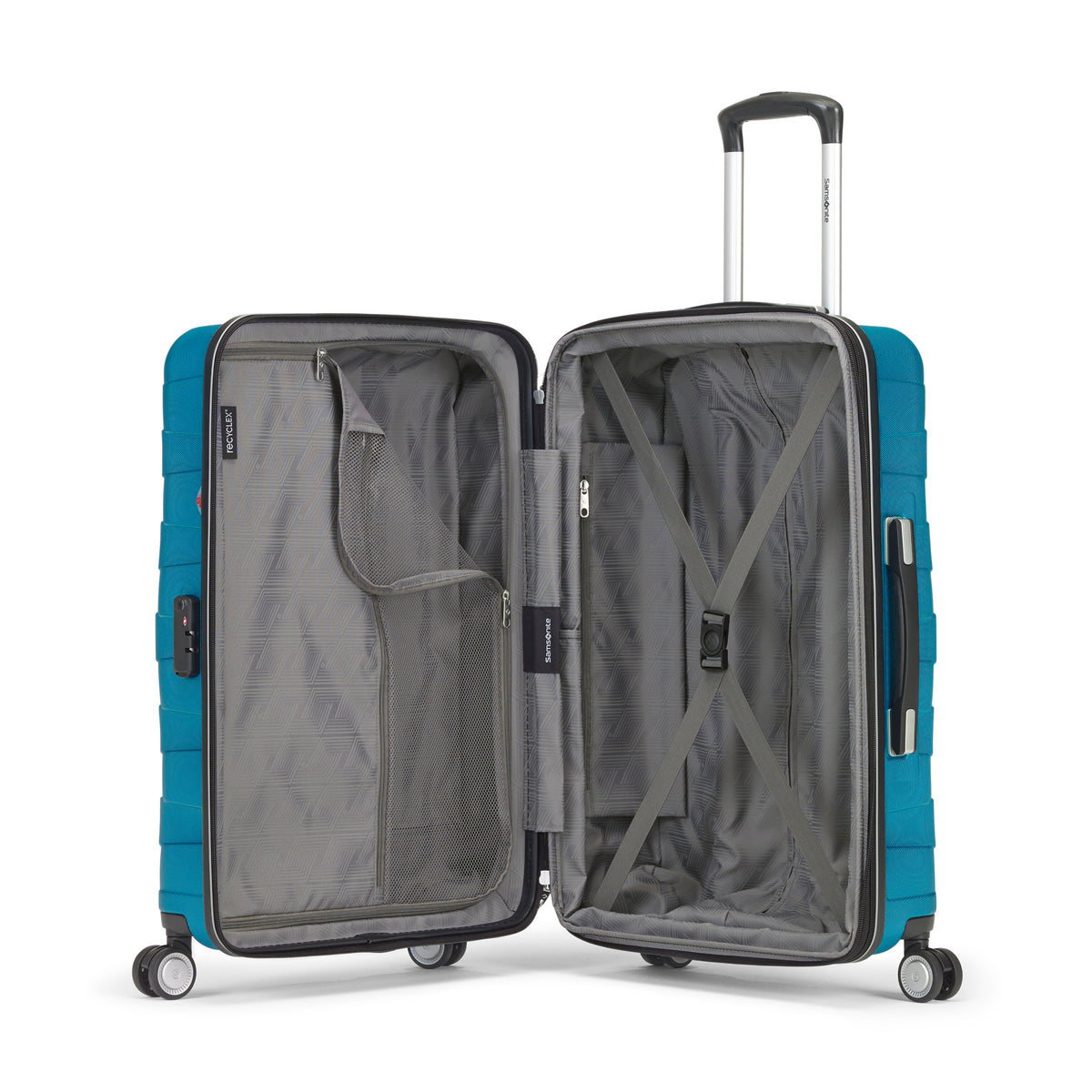 Samsonite Prestige NXT 30.5" Hardside Spinner Checked Luggage Turquoise