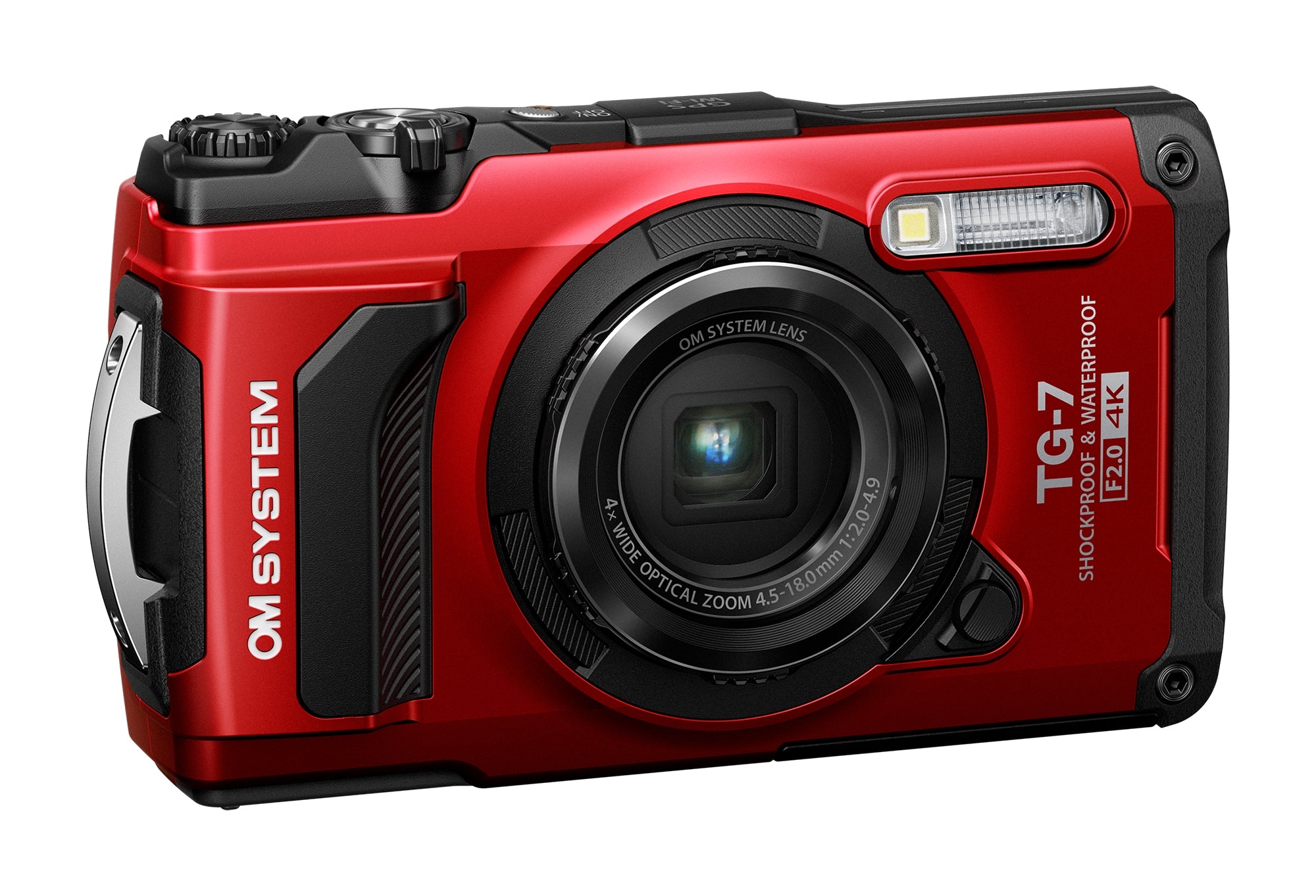 OM System TG-7 Digital Camera Red