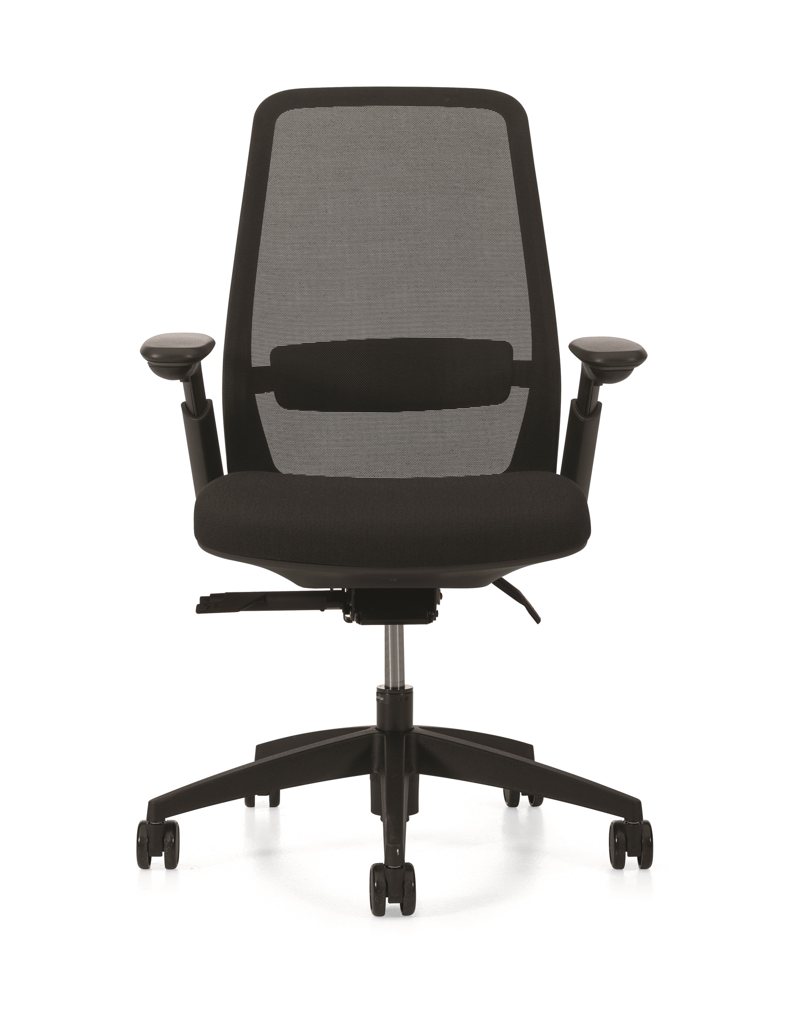 Offices to Go TL High Back Weight-Sensing Synchro-Tilter Chair Black