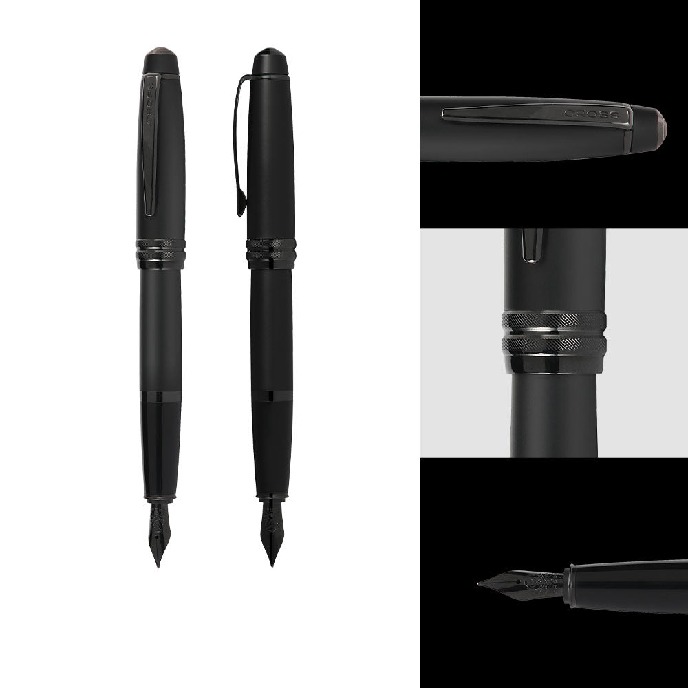 A.T. Cross Bailey Fountain Pen Medium Nib Black