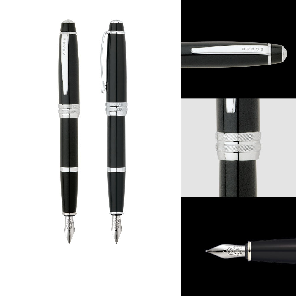 A.T. Cross Bailey Medium Nib Fountain Pen Black