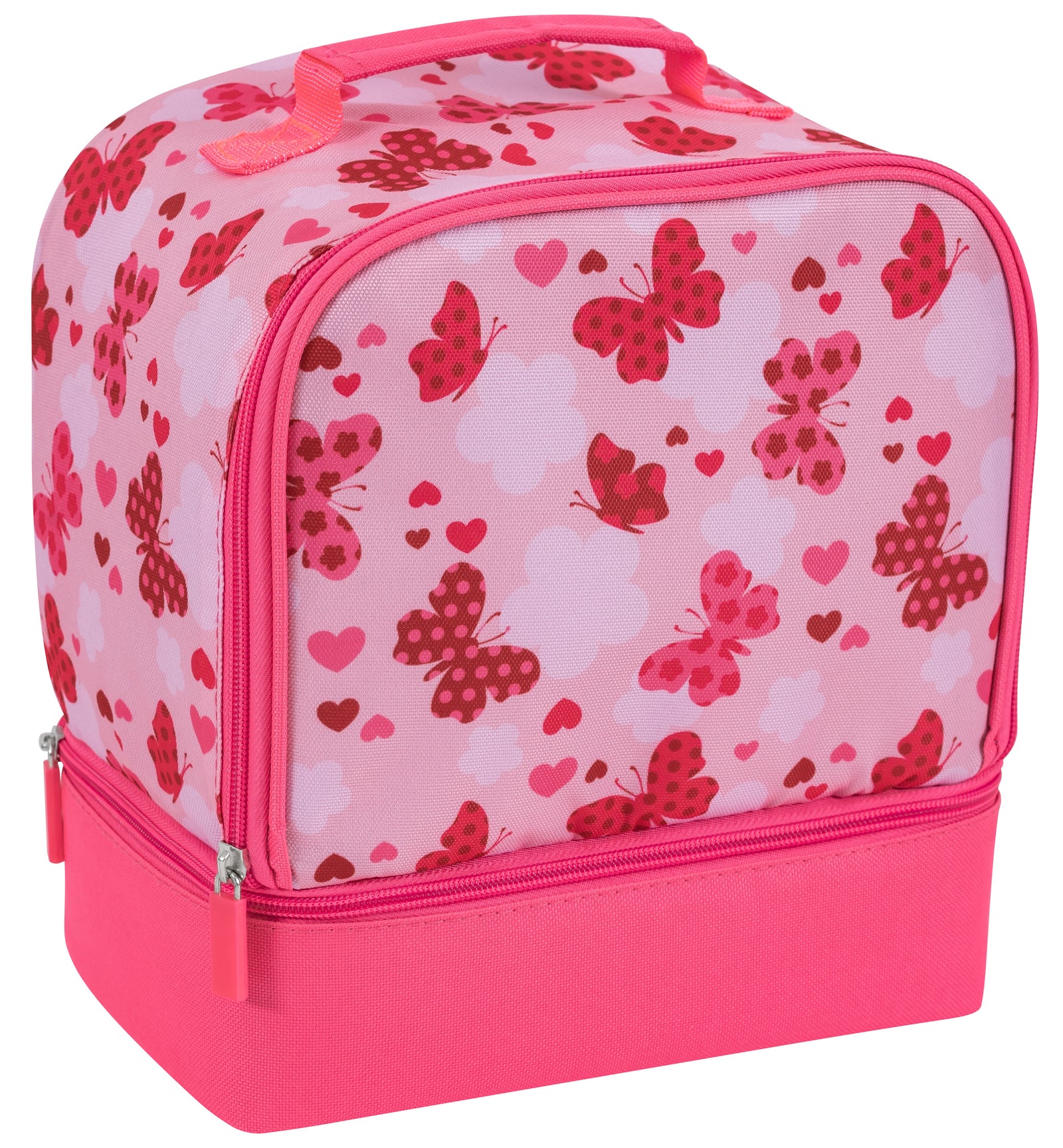 Merangue Dual Compartment Insulated Lunch Bag Butterfly