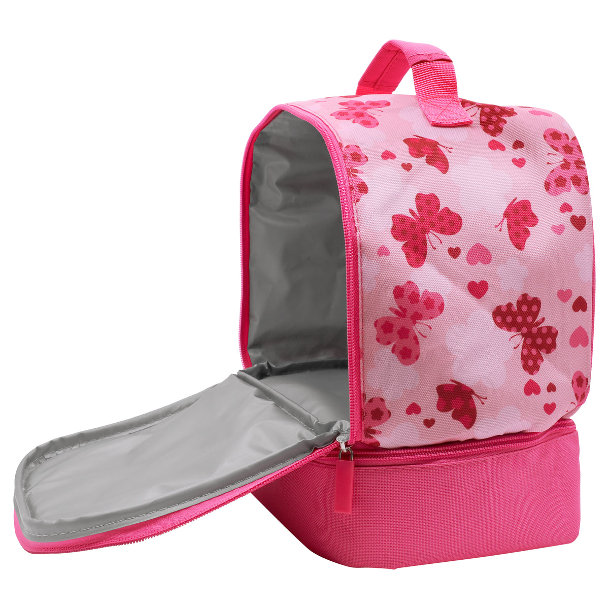Merangue Dual Compartment Insulated Lunch Bag Butterfly