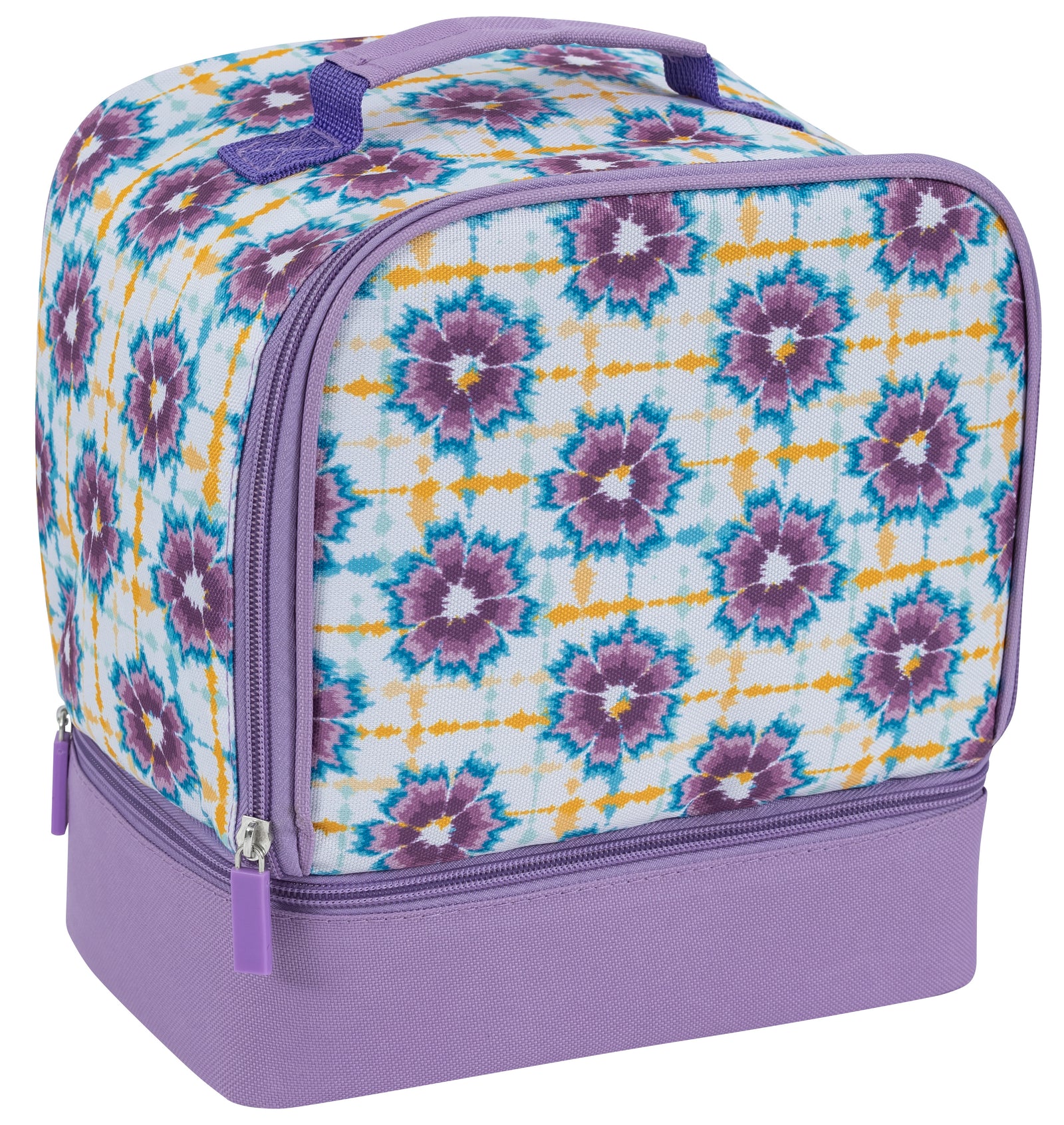 Merangue Dual Compartment Insulated Lunch Bag Tie Dye