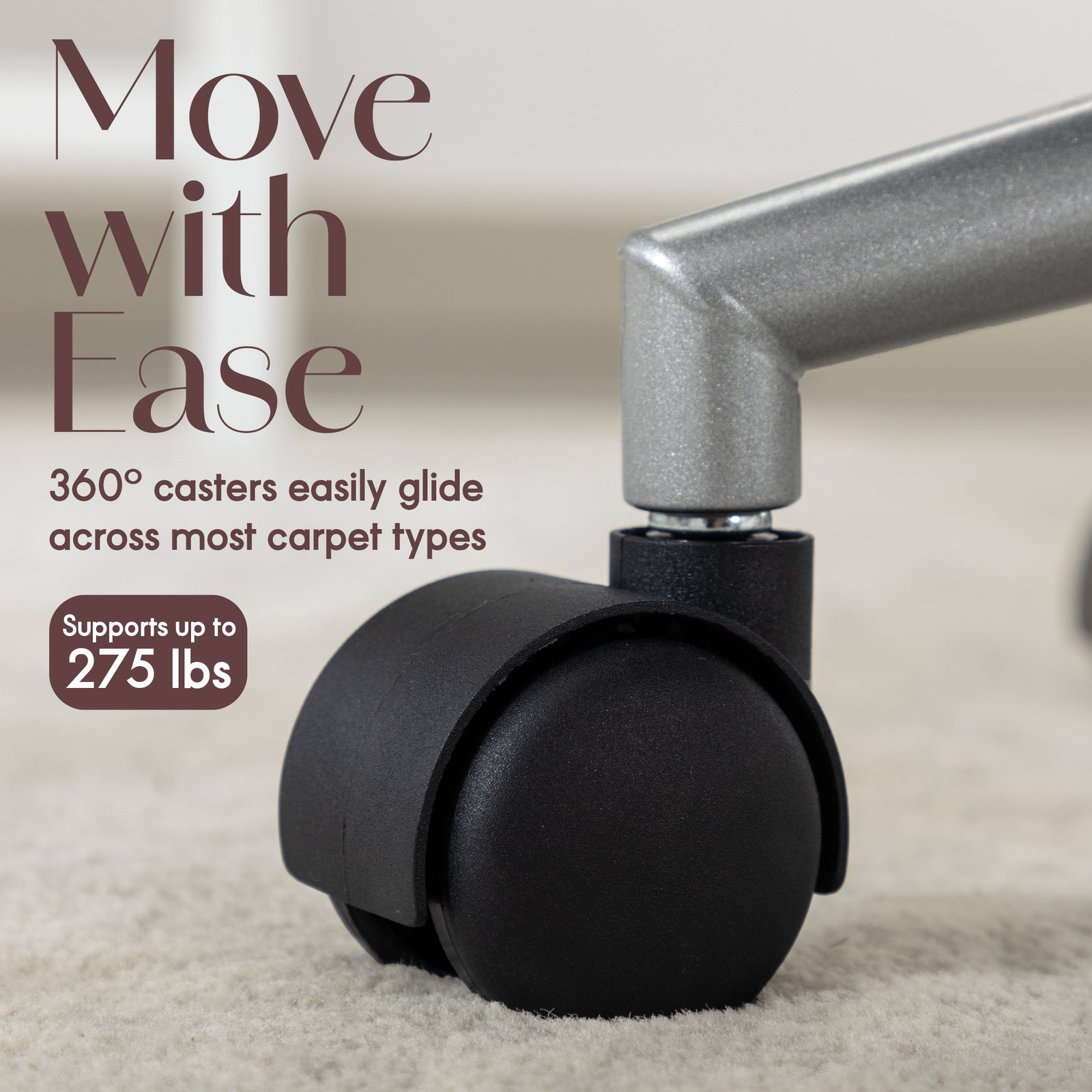 Elle Décor Lisette Ellegant Office Chair Ivory