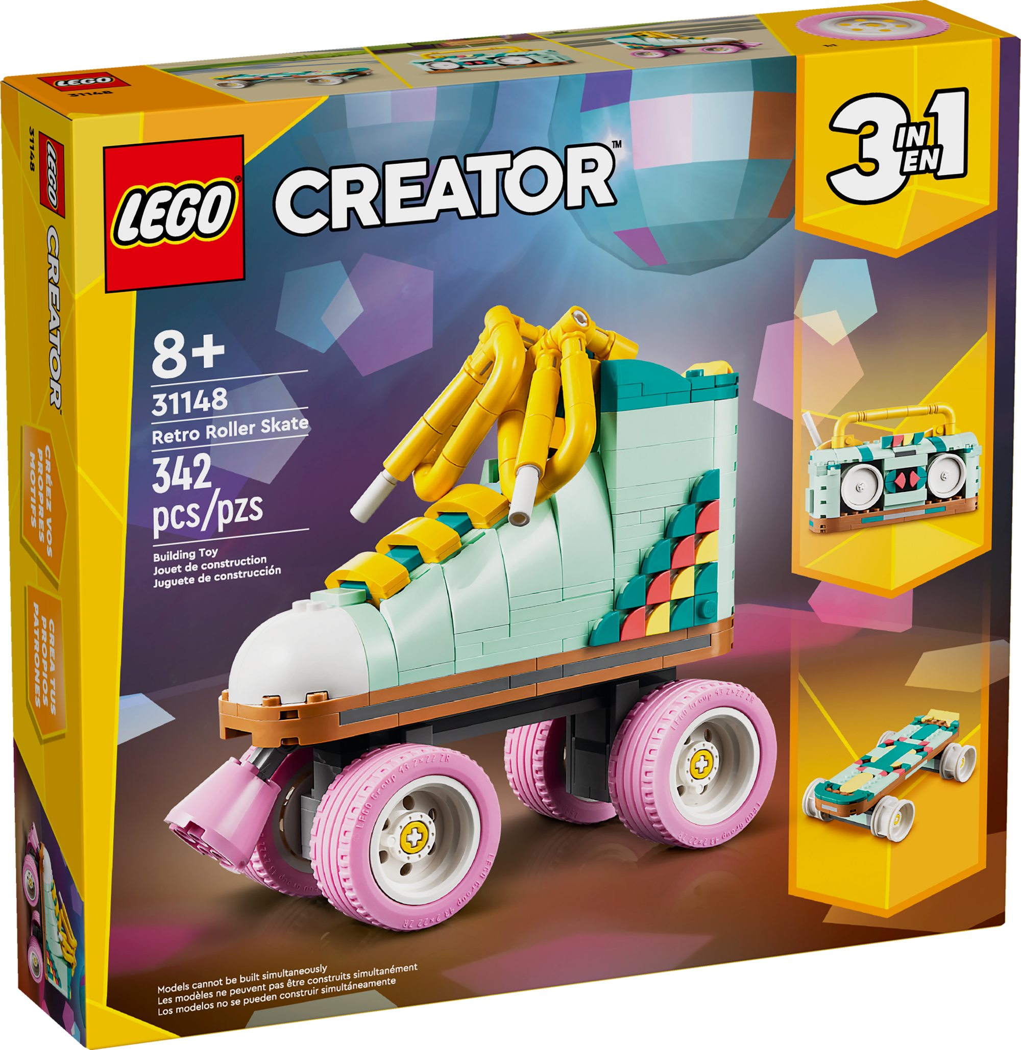 LEGO Creator Retro Roller Skate 31148