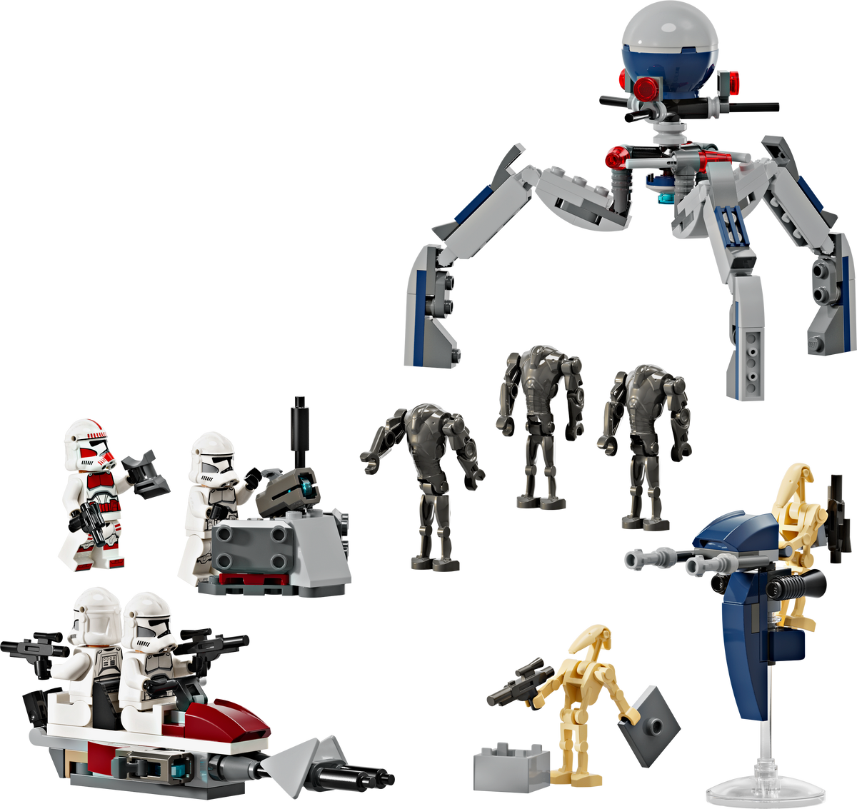 LEGO Star Wars Clone Trooper & Battle Droid Battle Pack 215 Pieces