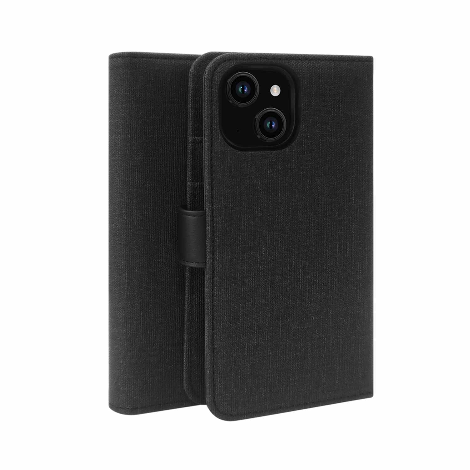 Blu Element Folio Case Black for iPhone 16e/15/14/13